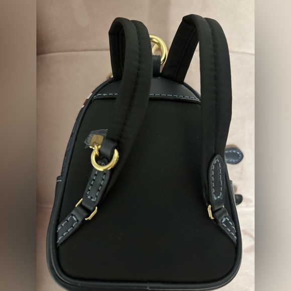 ❌SOLD❌ Coach Signature Canvas With Cherry Denim Print Wallet and Charm - Picture 5 of 7